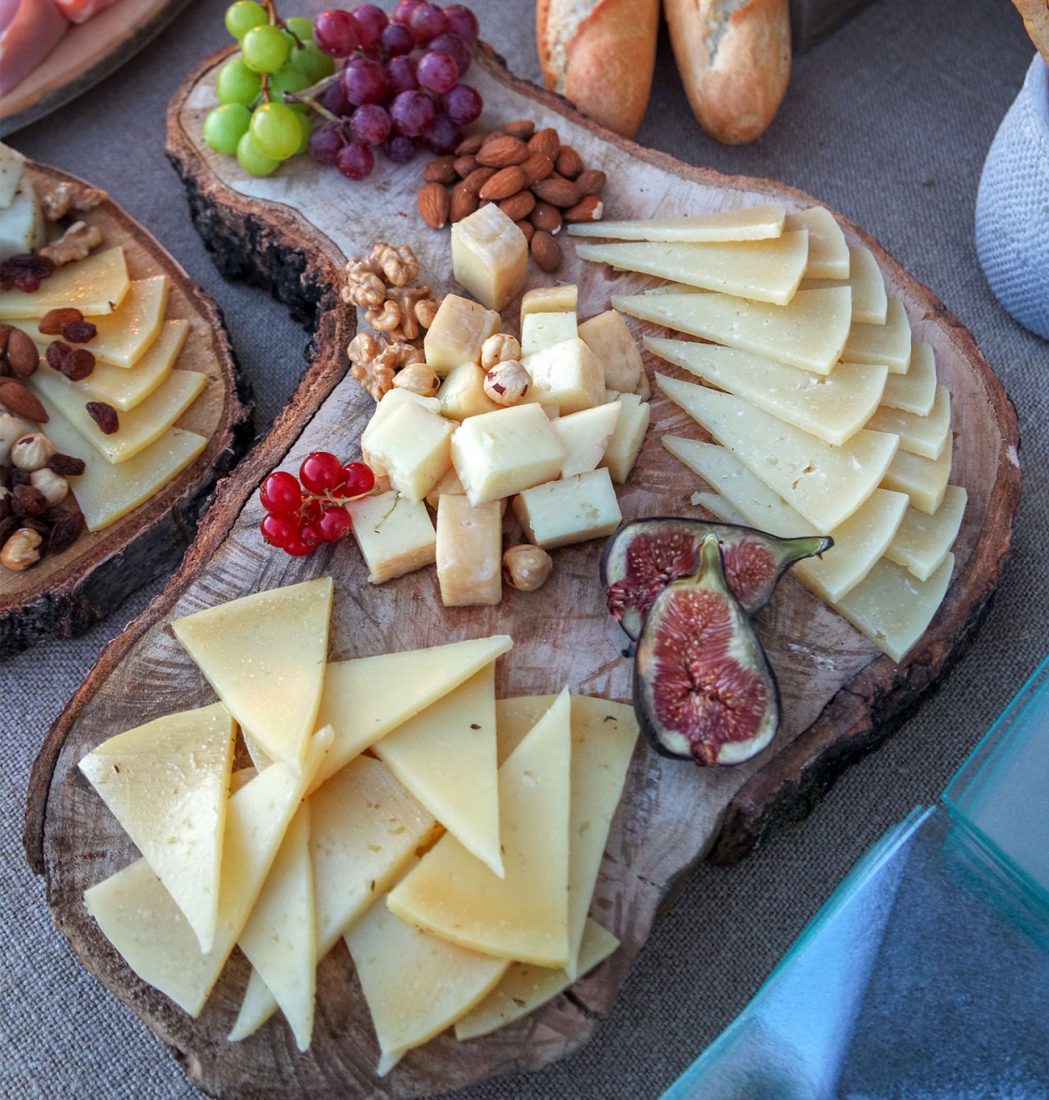 Cómo preparar una tabla de quesos?